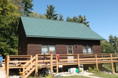 Oxford Metal Roofing Shingle in Forest Green