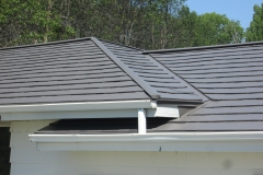 Oxford Metal Roofing Shingle in Deep Charcoal
