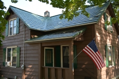 Oxford Metal Roofing Shingle in Forest Green