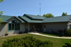 Oxford Metal Roofing Shingle in Forest Green