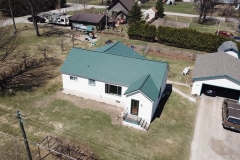 Oxford Metal Roofing Shingle in Forest Green