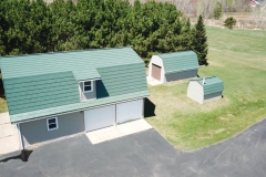Oxford Metal Roofing Shingle in Forest Green