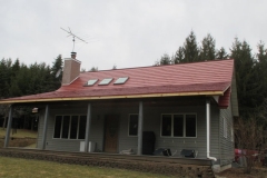 Oxford Metal Roofing Shingle in Terra Red
