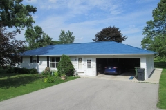 Oxford Metal Roofing Shingle in Seaside Blue