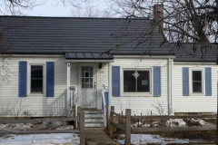 Oxford/Standing Seam Metal Roofing Shingle in Deep Charcoal