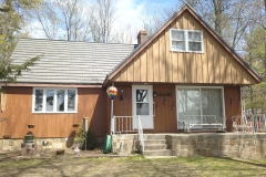 Rustic Metal Roofing Shingle in Deep Charcoal