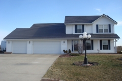 Rustic Metal Roofing Shingle  in Shake Gray