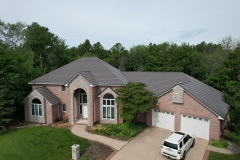Rustic Metal Roofing Shingle - Shake Gray