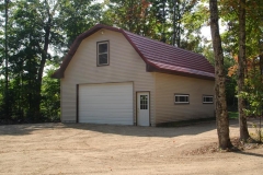 Rustic Metal Roofing Shingle in Terra Red
