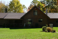 Rustic Metal Roofing Shingle in Mustang Brown