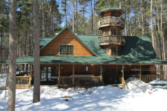Rustic Metal Roofing Shingle in Forest Green