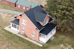 Rustic Metal Roofing Shingle in Pearl Black