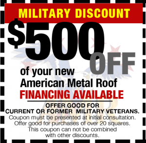 Military Discount $500 off