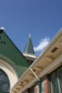 green church roof